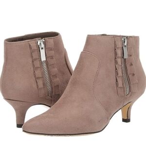 Bella Vita Ankle bootsColor Stone Super SuedeSize 12 Wide, Women'sBonded…